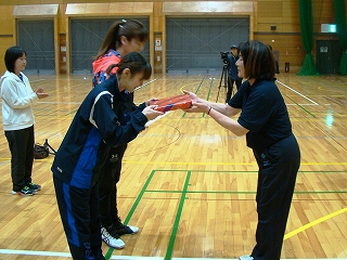 一般女子Bブロック準優勝